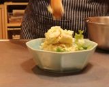 干しエビとタケノコのポテトサラダ作り方5写真