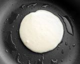 あんこと生クリームのパンケーキ作り方3写真