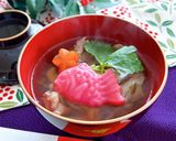 めんつゆで簡単★故郷福島の雑煮餅作り方4写真