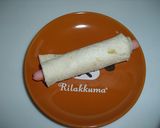 ちょい食べカレーのクルクルロールパン作り方4写真