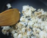 フライパンをキレイにｗ　カレー風味茶漬け作り方2写真