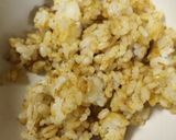 フライパンをキレイにｗ　カレー風味茶漬け作り方3写真