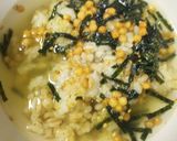 フライパンをキレイにｗ　カレー風味茶漬け作り方4写真