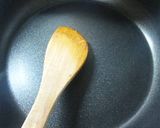 フライパンをキレイにｗ　カレー風味茶漬け作り方5写真