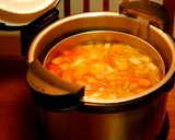 野菜スープ　ソーセージ入り　夜食にも◎作り方4写真