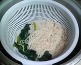 ツナとほうれん草のそうめん作り方1写真