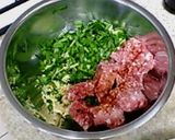 野菜おおめのにらまんじゅうのたね作り方2写真