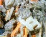 簡単 酢豚風♪ 豚肉&れんこん作り方5写真