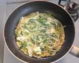 春菊ともやしのチーズチヂミ作り方9写真