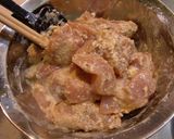 冷めても美味！＜鶏肉のにんにく風味揚げ＞作り方2写真