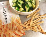 いかフライを使ってきゅうりのピリ辛和え物作り方2写真