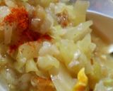 簡単！残り物で雑炊！いか天！作り方7写真