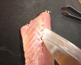 アジ刺しヅケ丼・アジのさばき方作り方24写真
