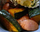 かぼちゃとベーコン焼肉のタレ炒め♬作り方7写真