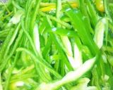野菜たっぷりチンジャオロース作り方1写真
