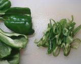 苦味軽減！ピーマンの塩昆布和え作り方1写真