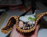 鯛と２にゃんの飾り巻き寿司作り方4写真