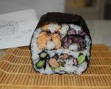 鯛と２にゃんの飾り巻き寿司作り方8写真