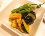 そぼろで☆彩り野菜の素揚げあんかけ作り方4写真