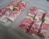 ☆豆腐の肉巻きバターしょうゆ☆作り方2写真