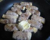 ☆豆腐の肉巻きバターしょうゆ☆作り方4写真
