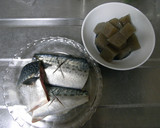 サバと蒟蒻のさっぱり煮作り方1写真