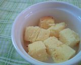 グリーンティでゼリー☆白玉入り【和風パフェ】作り方3写真