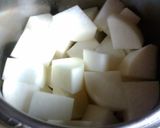 短時間！圧力鍋でトロトロしみこみ大根～♪作り方1写真