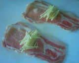 豚肉のしょうが巻き作り方1写真