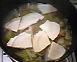 故郷の味？我が家流せんべい汁作り方6写真