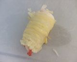 ✿ฺ豚こまと切干大根の白菜ﾁｰｽﾞﾛｰﾙ作り方6写真