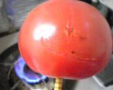スピードレシピ✿トマトと豚ひきの丼作り方1写真
