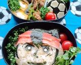 とっても簡単★サッカーボールのおかず作り方6写真