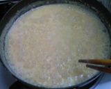 水菜とベーコンの豆乳クリームスパゲティー作り方6写真