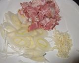 ★☆長ネギとベーコンの和風パスタ☆★作り方1写真