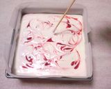 いちごのマーブルレアチーズケーキ作り方8写真