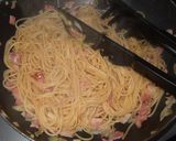 ★☆長ネギとベーコンの和風パスタ☆★作り方5写真
