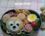 キャラ弁☆ダッフィーちゃん作り方6写真