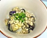 レンジで簡単なすにんにくポン酢トロトロそぼろあん作り方7写真