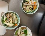 簡単中華風梅タコライス味青椒肉絲風作り方12写真