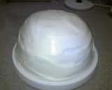 ドームケーキ抹茶ムース入り作り方13写真