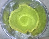 ドームケーキ抹茶ムース入り作り方2写真