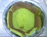 ドームケーキ抹茶ムース入り作り方3写真