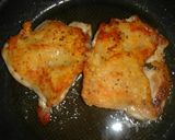 チキンソテープロバンス風マスタードソース作り方2写真