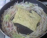カレー風味焼きそば作り方4写真