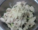 鶏ささみときゅうりのわさびマヨサラダ作り方5写真