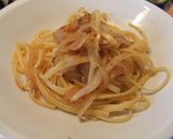 アンチョビと玉ねぎのスパゲッティ作り方5写真