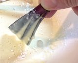 香り立つバジルの天ぷら　紫色茄子の天ぷら作り方10写真