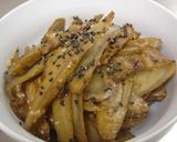 簡単♪ごぼうとチーズの旨み焼き♪美味しい作り方9写真