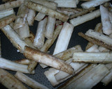 ♫焼ごぼうの甘酢和え♫作り方3写真
